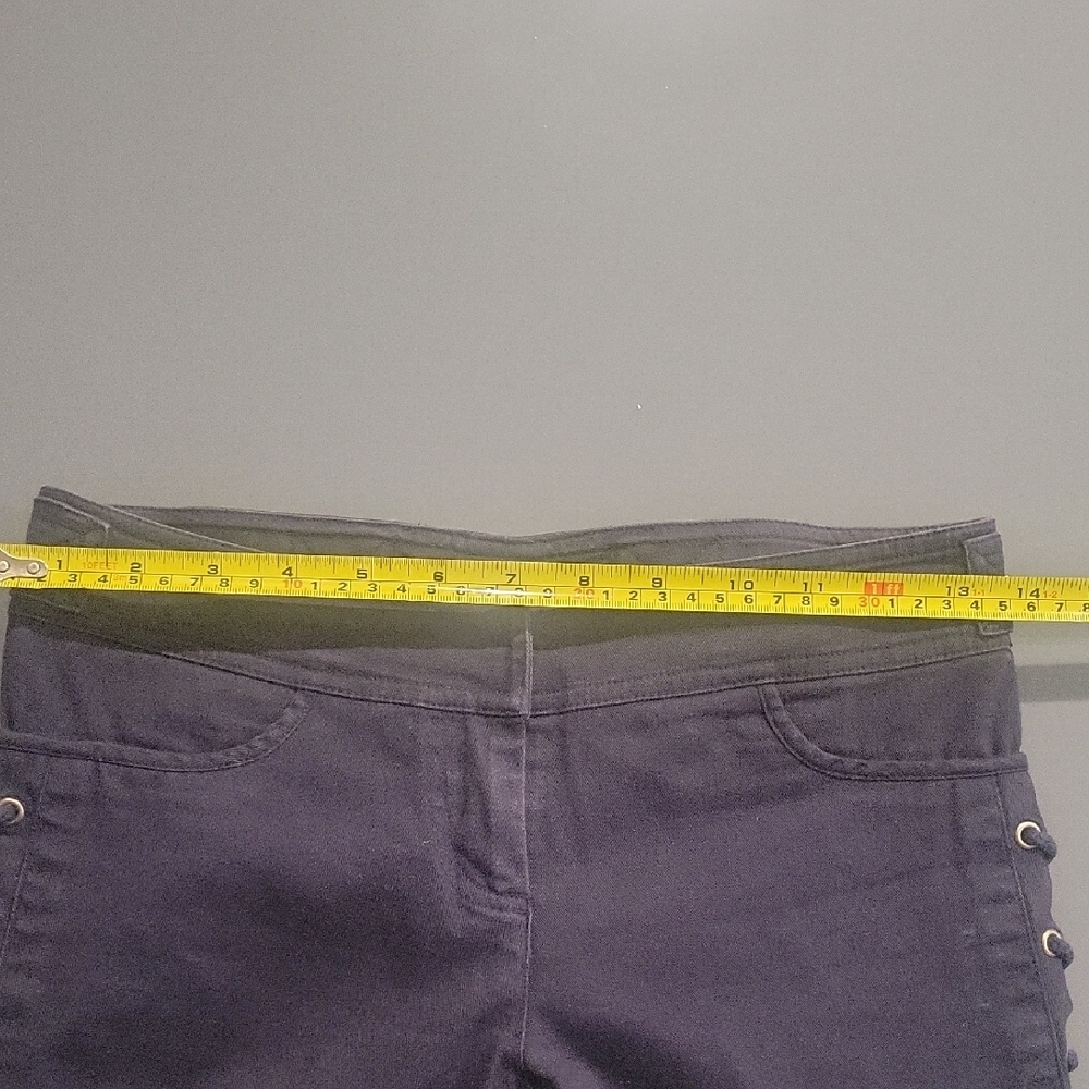 Cache Navy Nautical Style Pants - Picture 3 of 5
